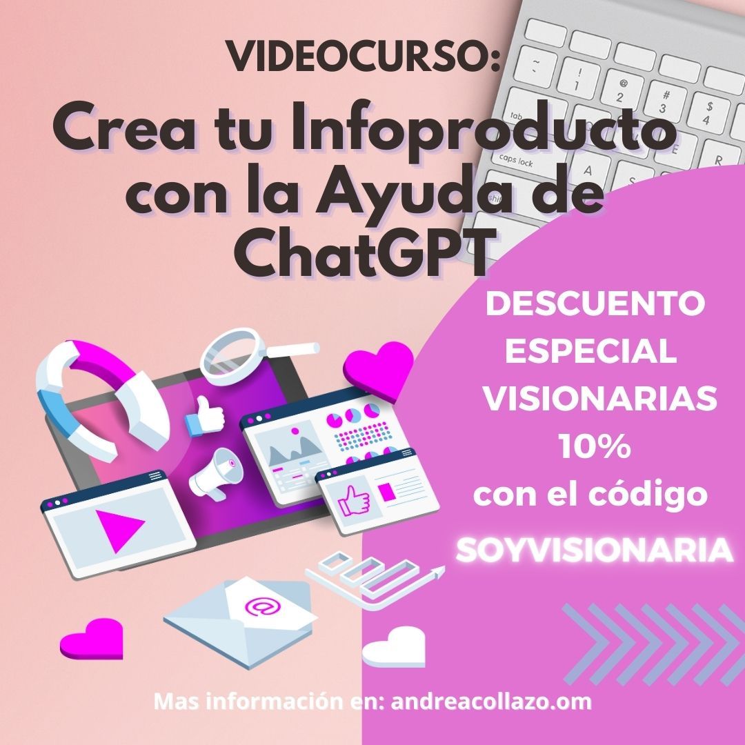 promo videocurso infoproducto con ChatGPT