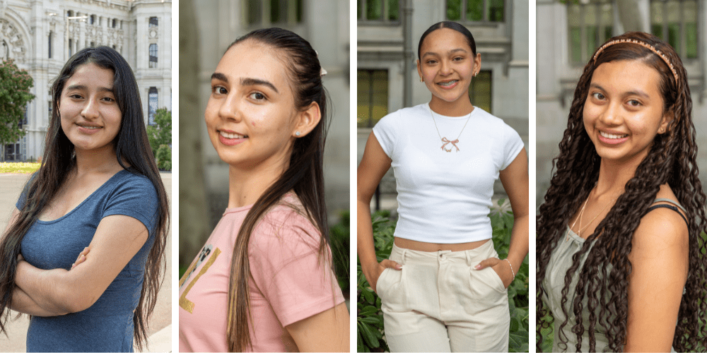 4 Jóvenes trabajan sus sueños por un futuro con un impacto real